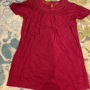 Old Navy A line dress with lace detail